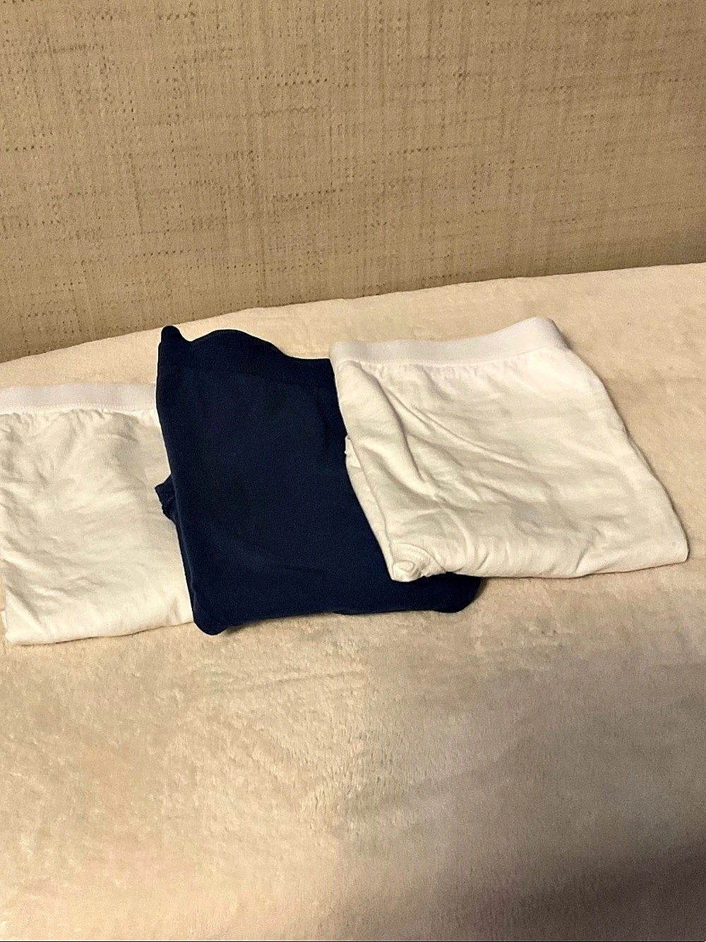 White & Blue Panties Set Like New